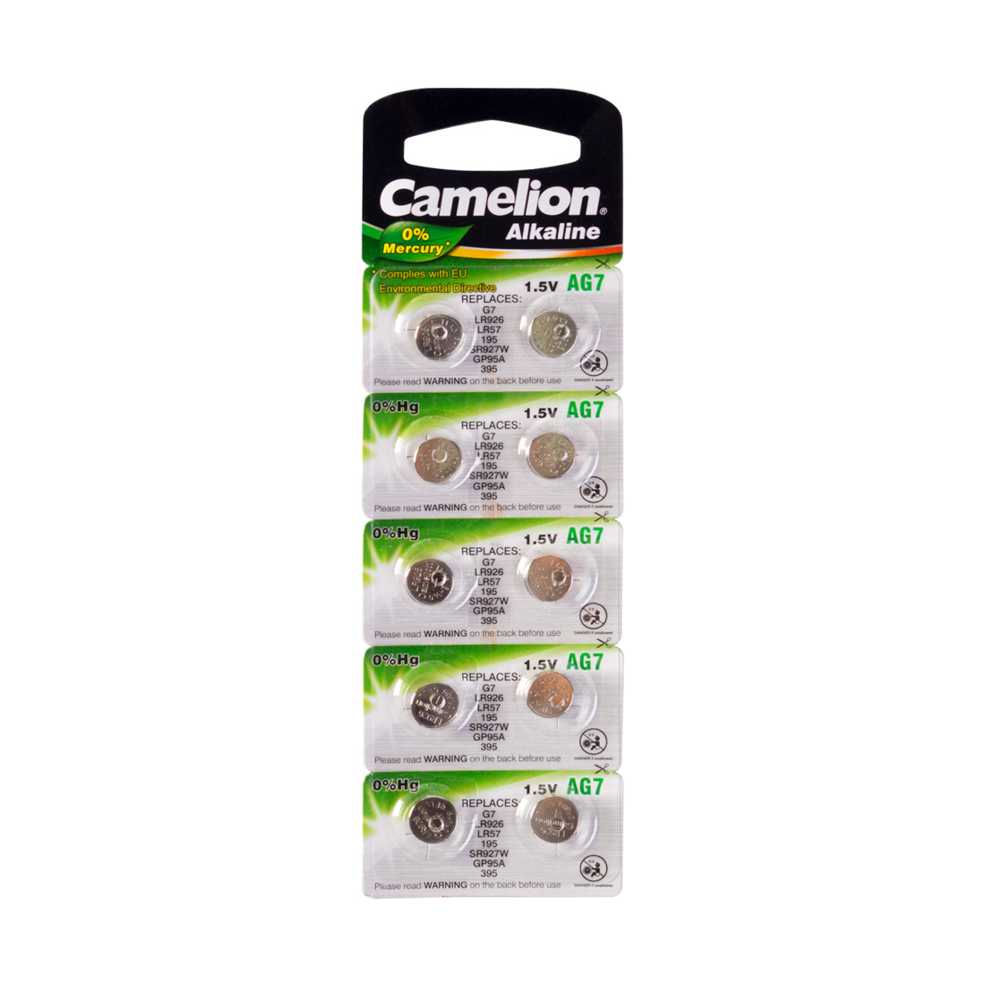 ��������� CAMELION Alkaline AG7-BP10(0%Hg) 10 ��. � ��������