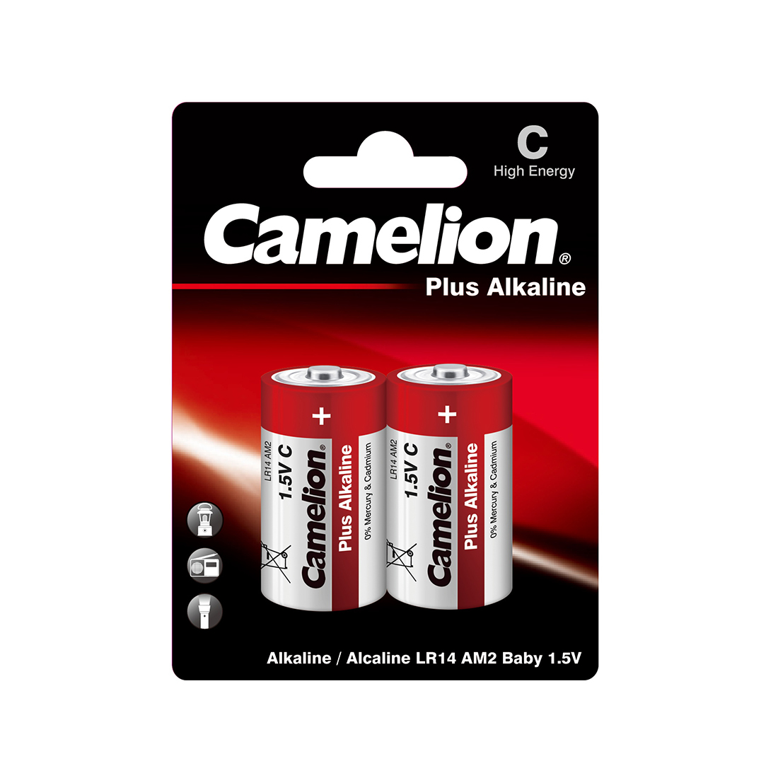 ��������� CAMELION Plus Alkaline LR14-BP2 2 ��. � ��������