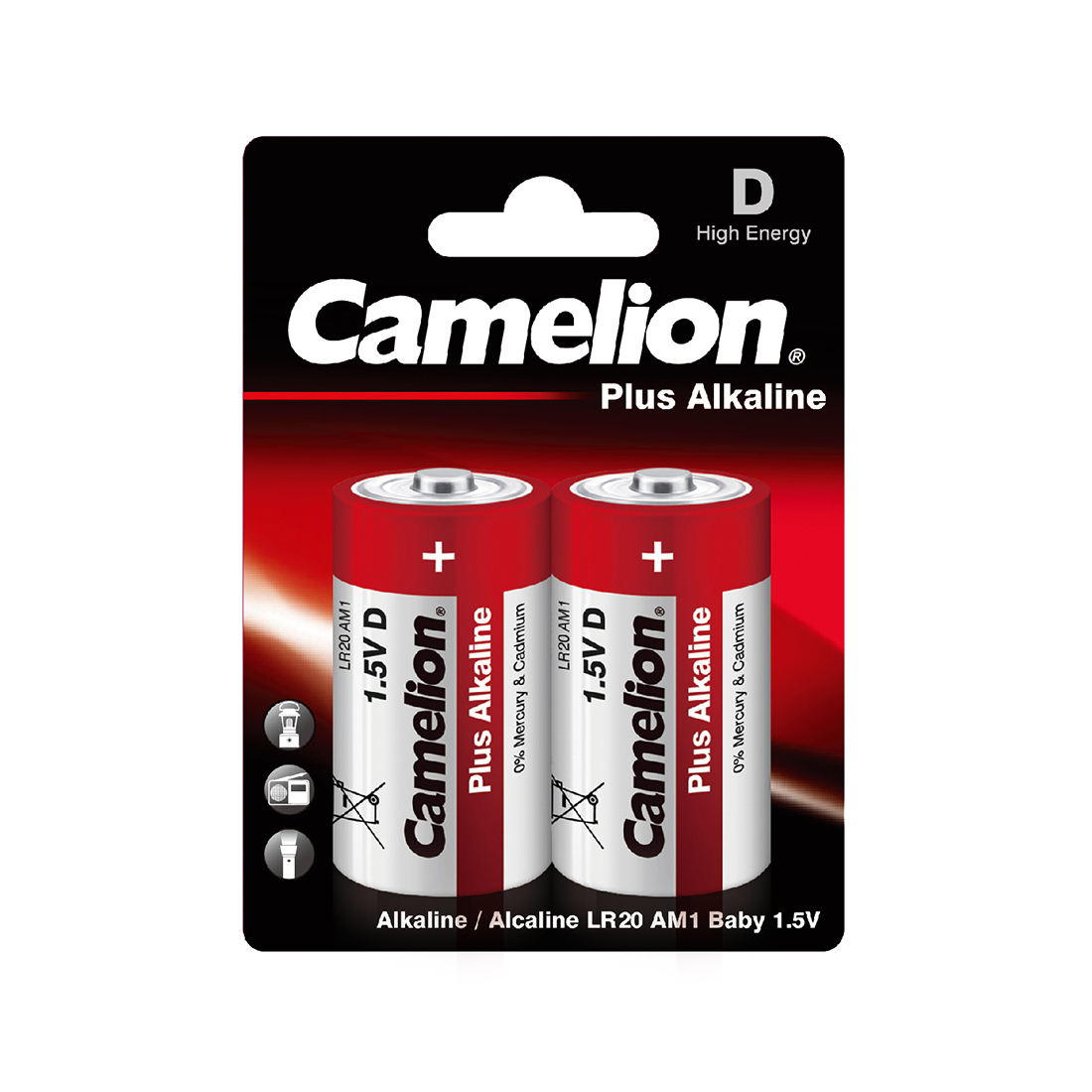 ��������� CAMELION Plus Alkaline LR20-BP2 2 ��. � ��������