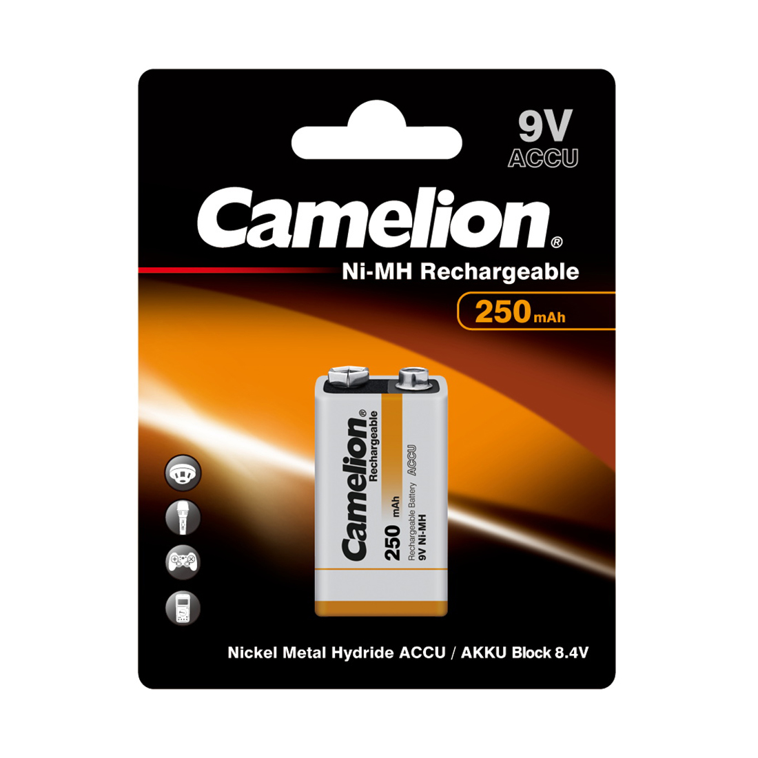 ����������� CAMELION Rechargeable Ni-MH NH-9V250BP1