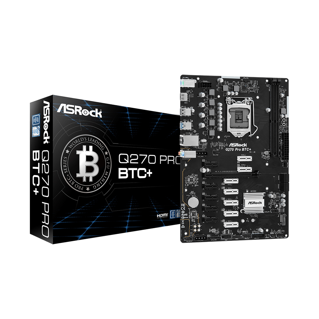 ����������� ����� ASRock Q270 PRO BTC+