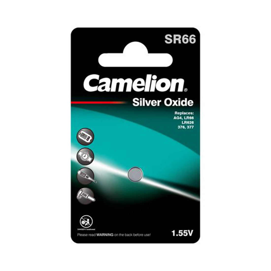 ��������� CAMELION Silver Oxide SR66-BP1(0%Hg)