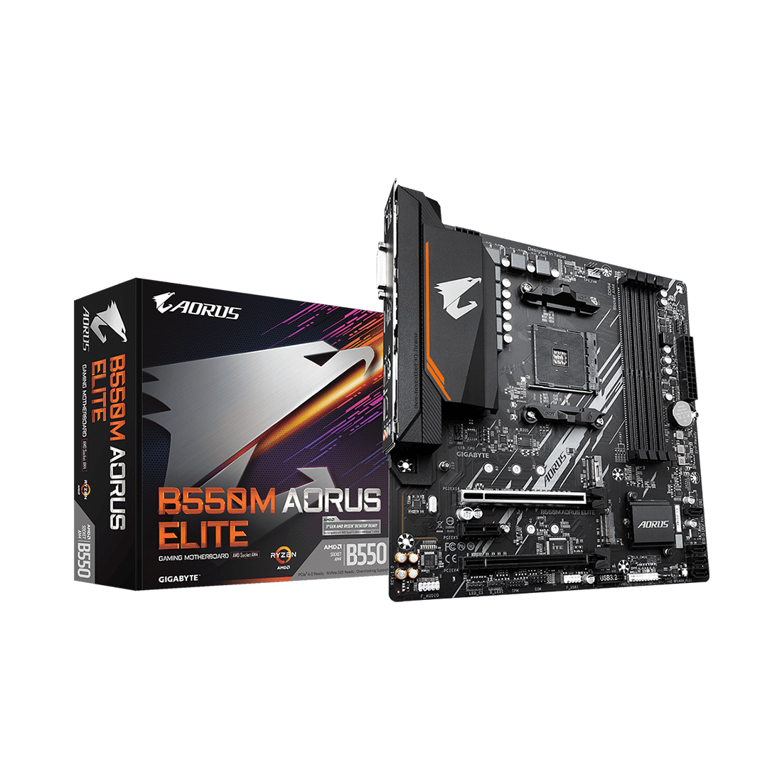 ����������� ����� Gigabyte B550M AORUS ELITE