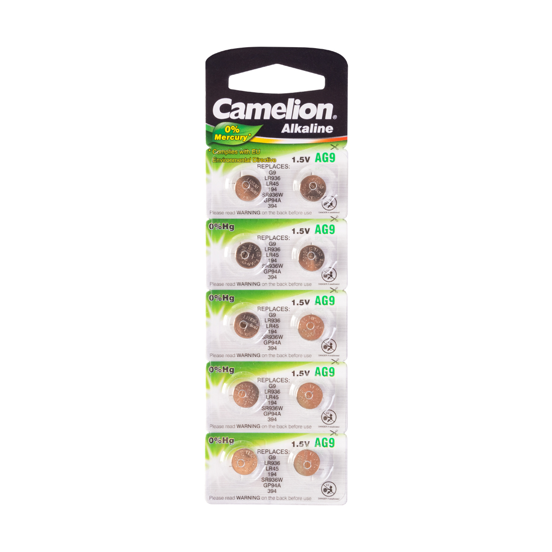 ��������� CAMELION Alkaline AG9-BP10(0%Hg) 10 ��. � ��������