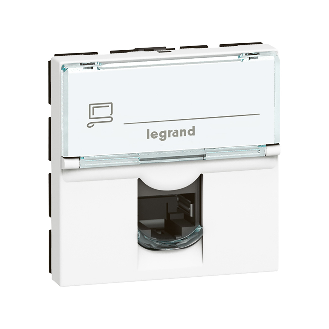 ������� 1xRJ45 Cat.6 Legrand Mosaic 2 �����