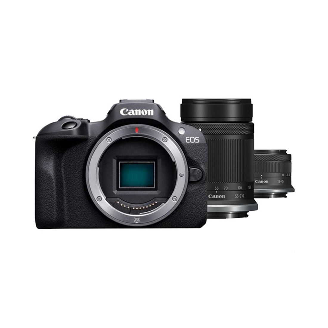 �������� ����������� CANON EOS R100 + RF-S 18-45 mm IS STM + RF-S 55-210 mm IS STM