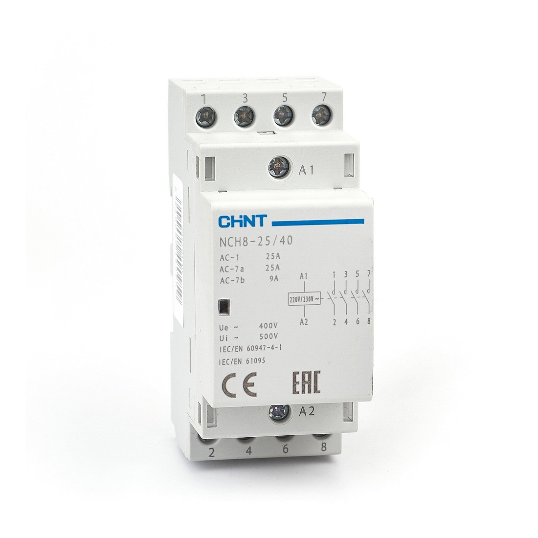 ��������� ��������� CHINT NCH8-25/40 25A 4�� AC220/230� 50��