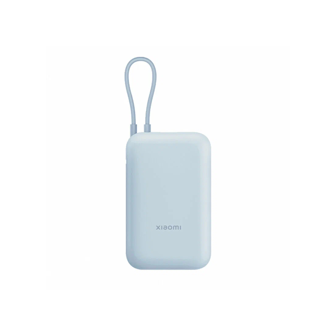 ����������� ������� ����������� Xiaomi Power Bank 10000mAh (Integrated Cable) Ice Blue GL