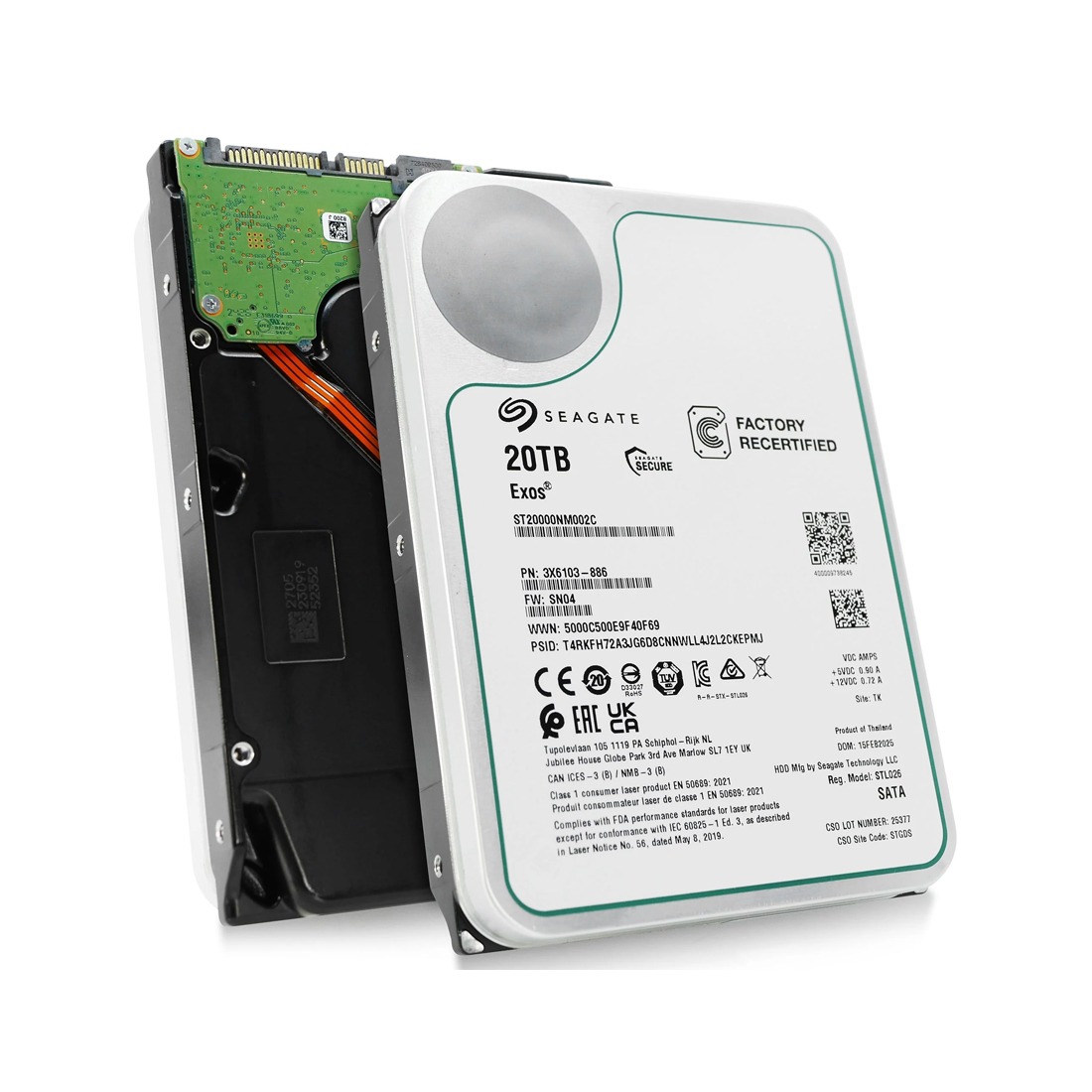 ������� ���� Seagate Exos X20 ST20000NM002C 20TB SATA
