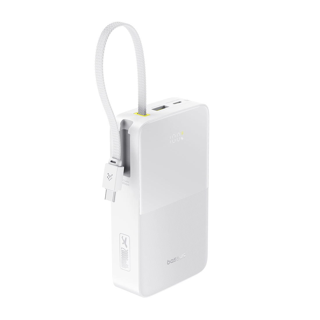 ����������� ������� ����������� Baseus EnerFill FC51 Bipow2 Pro 20000mAh 22.5W White (E0027700)