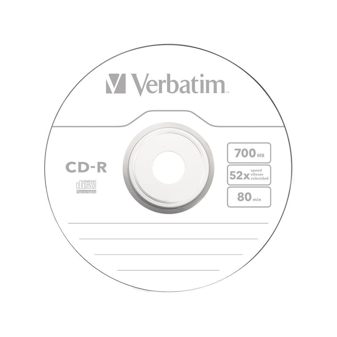 ���� CD-R Verbatim (43432) 700MB 25���� ������������